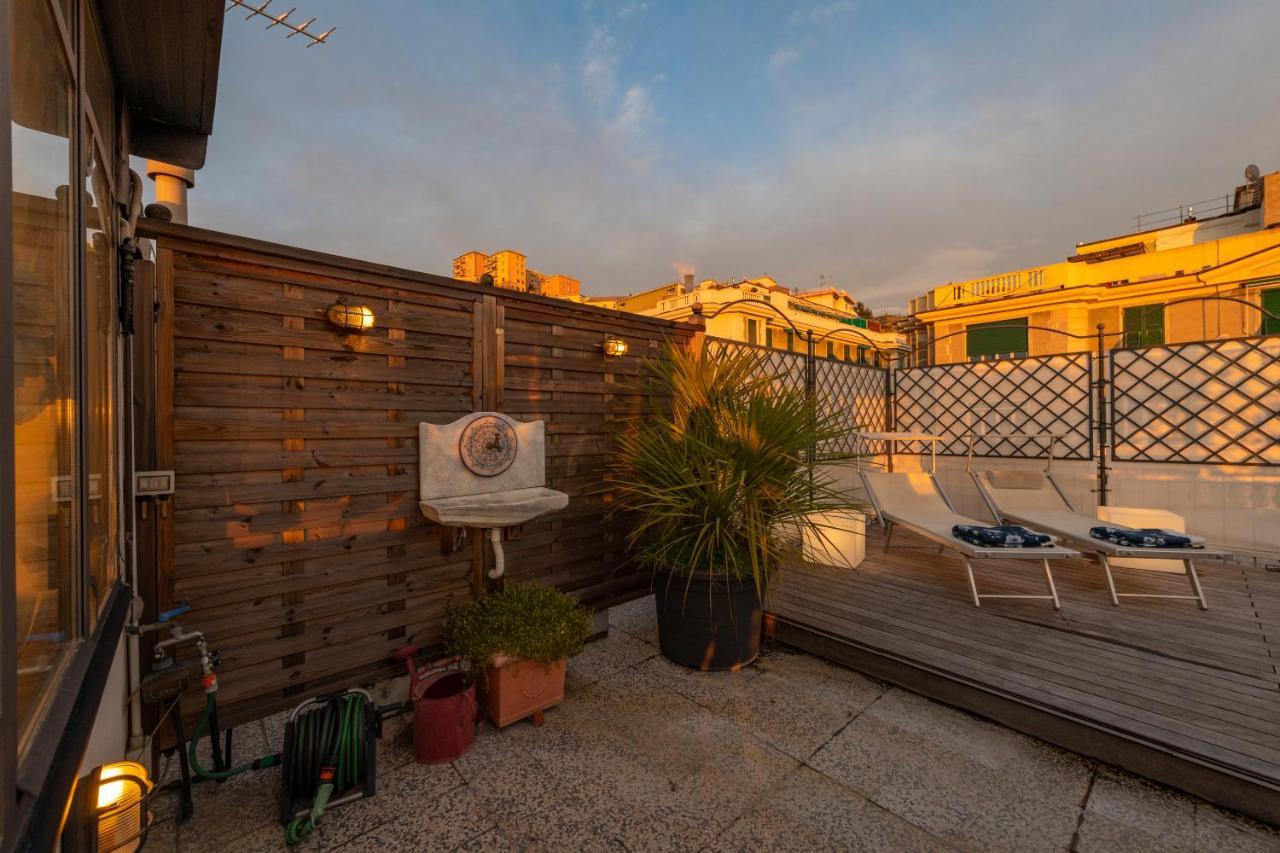 Castelletto Exclusive Terrace Penthouse Apartamento Génova Exterior foto