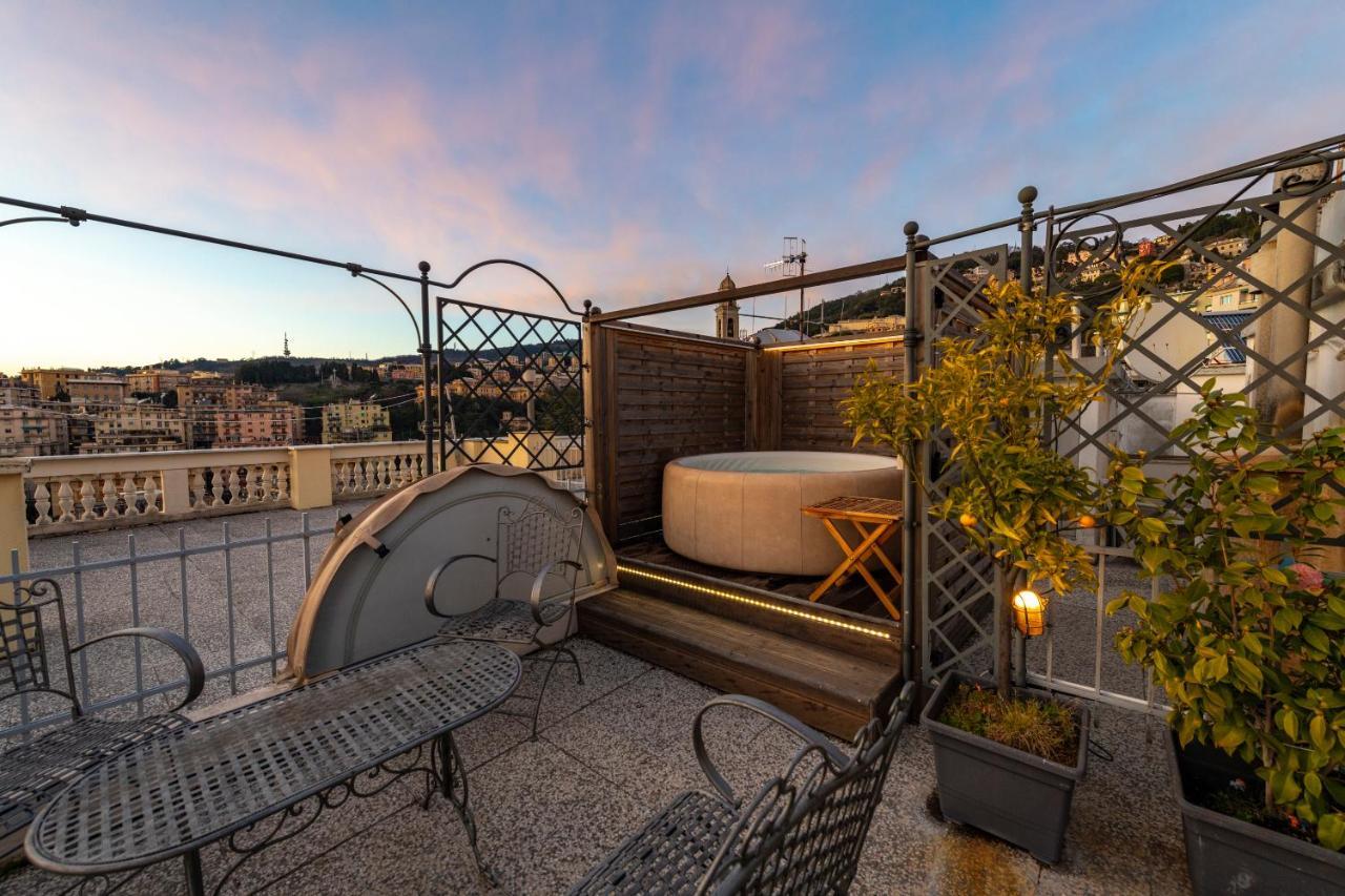 Castelletto Exclusive Terrace Penthouse Apartamento Génova Exterior foto