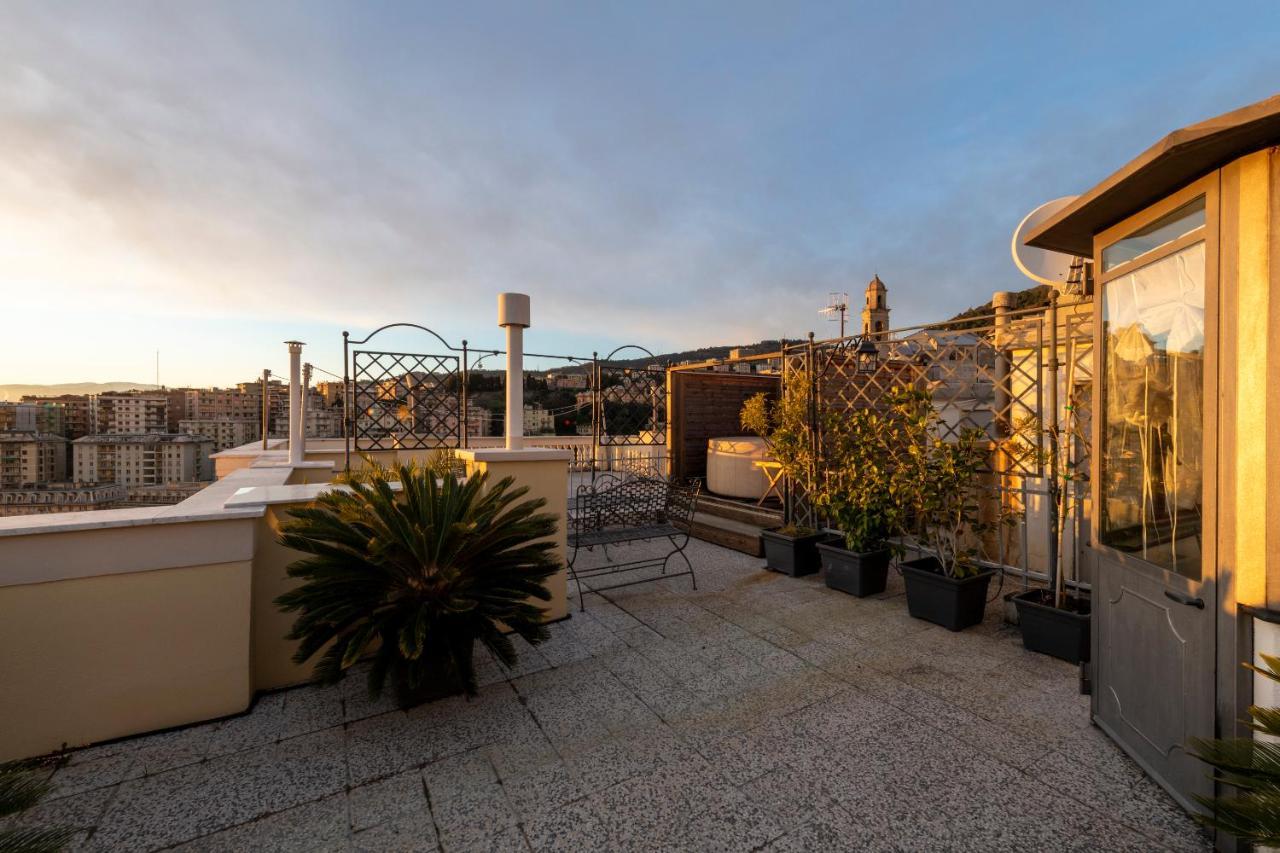 Castelletto Exclusive Terrace Penthouse Apartamento Génova Exterior foto