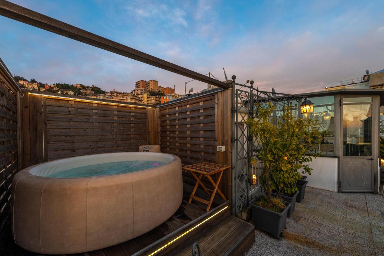 Castelletto Exclusive Terrace Penthouse Apartamento Génova Exterior foto